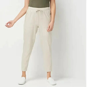 Zuda Regular Z-Eco Cityscape Ankle Length Pants Size Small A374650